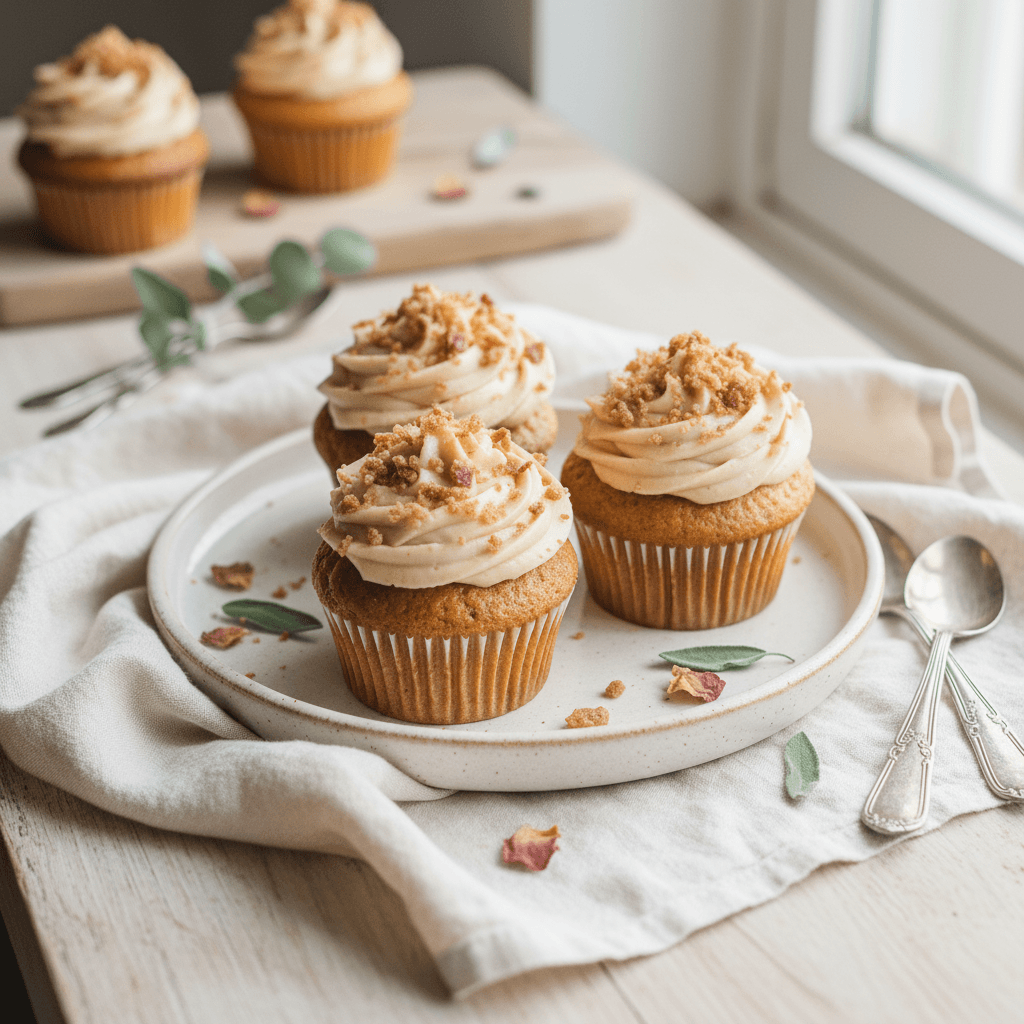 Maple Bacon Cupcakes
