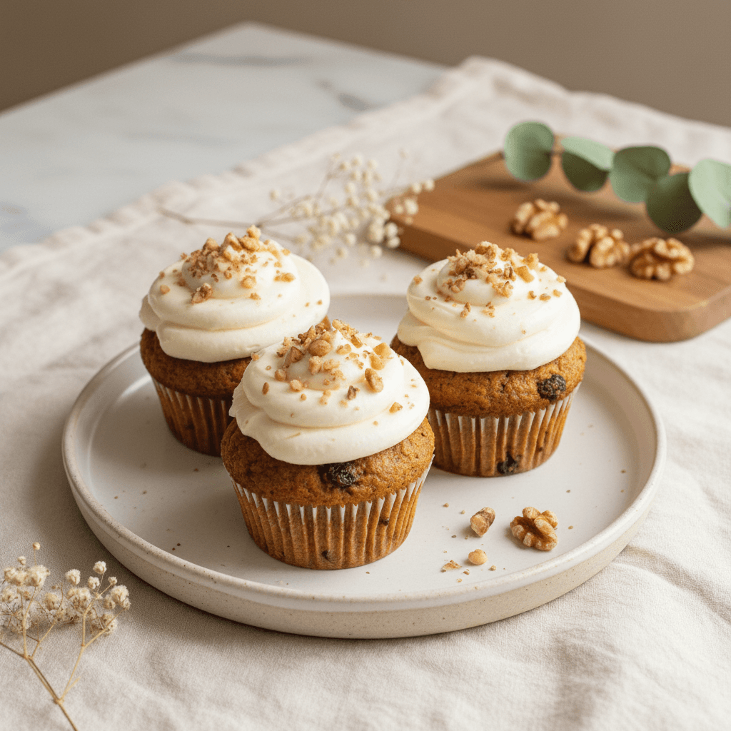 Carrot Cake Cupcakes