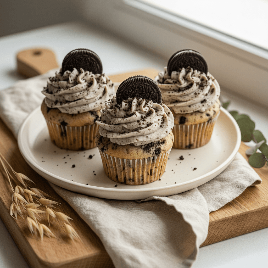Cookies and Cream Cupcakes